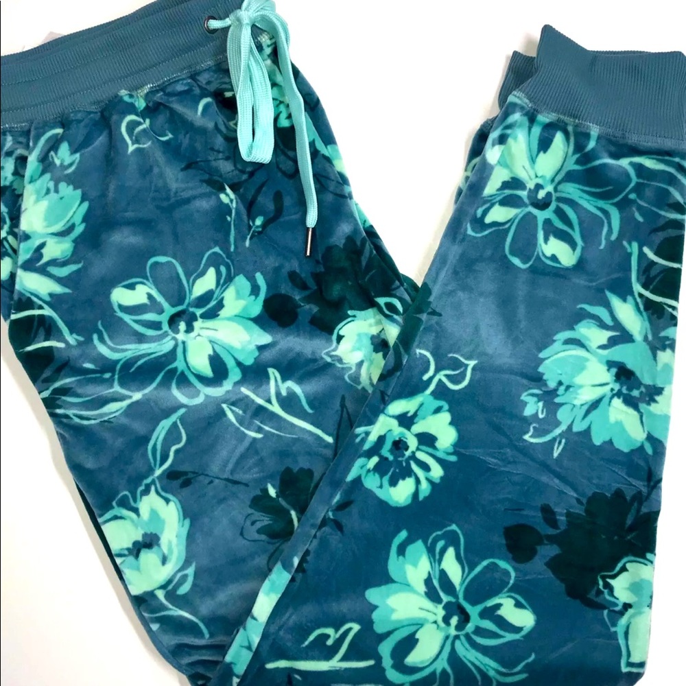 LulaRoe COZY JAX in Aqua/green/teal flowers XL NWT